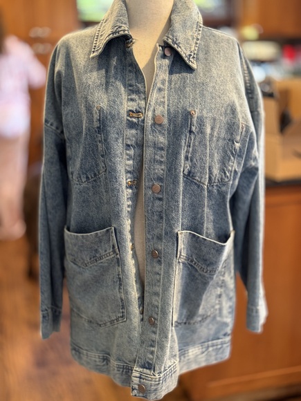Free people jean jacket - Picture 2 of 5
